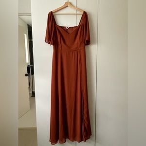 Baltic Born Sierra Sweetheart Maxi Dress Color Spice - Bridesmaid Wedding